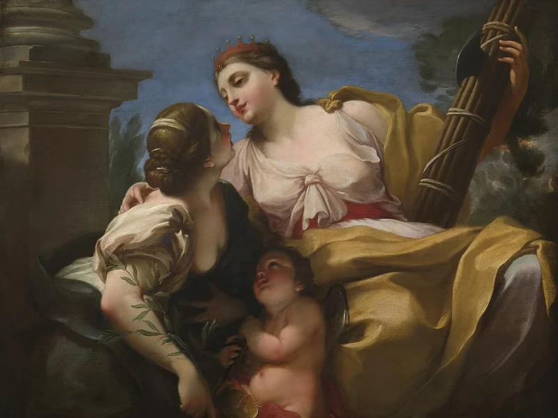 1666-Antonio Balestra - Giustizia e pace che abbracciano